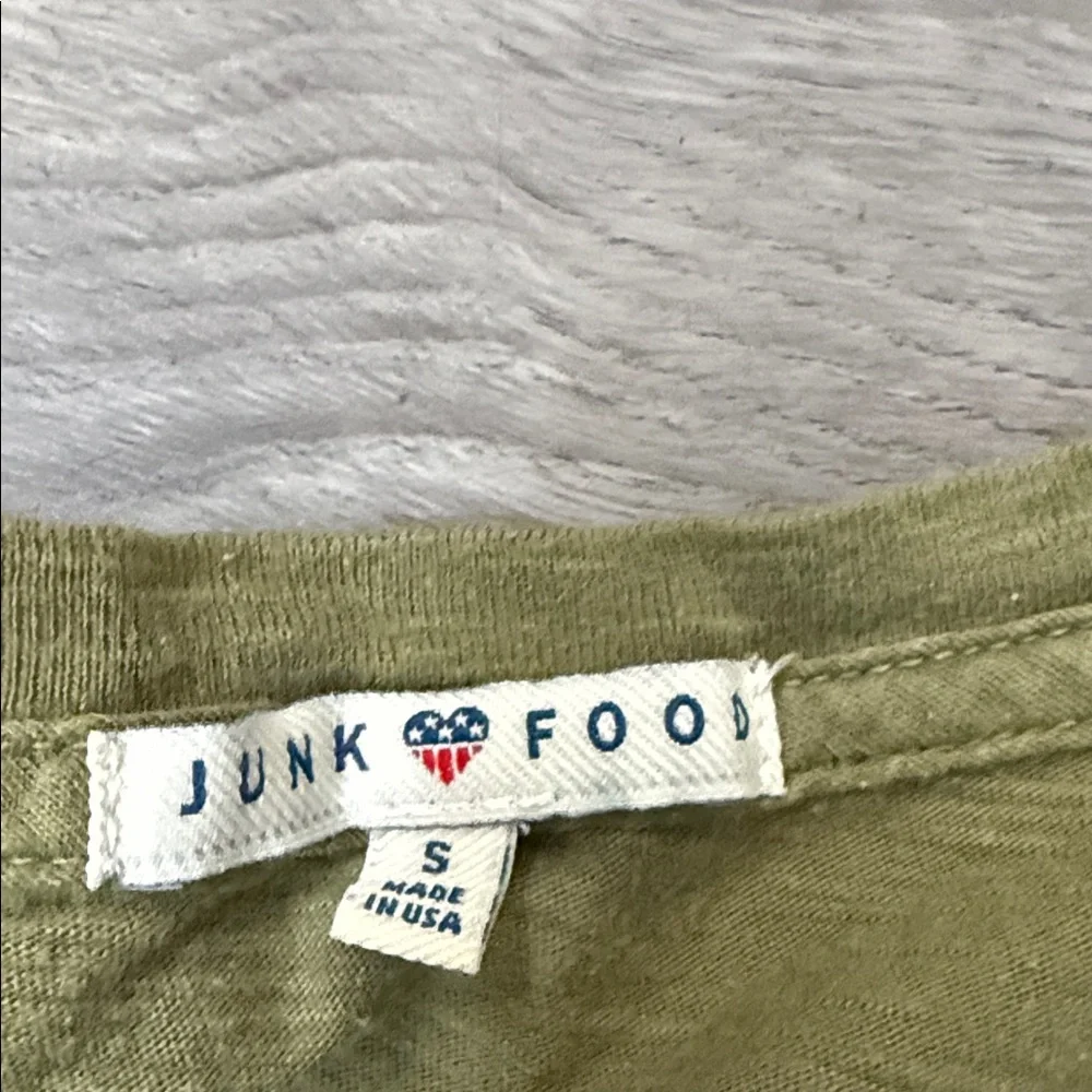 Grateful Dead 1987 T-Shirt in Olive with Pink Logo - Picture 3 of 4